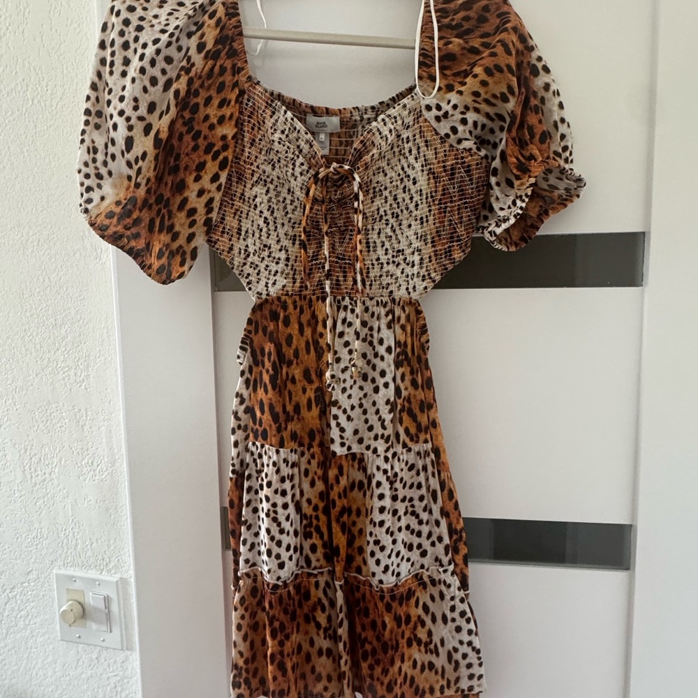 River Island Animal Print Knit Top